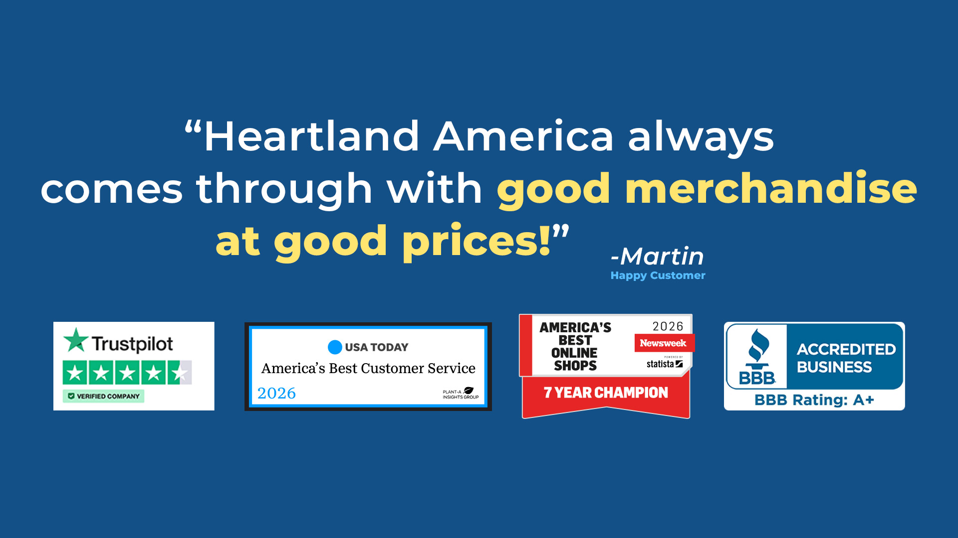Why Heartland America Stays Your Trusted One-Stop Shop Online Why Heartland America Stays Your Trusted One-Stop Shop Online