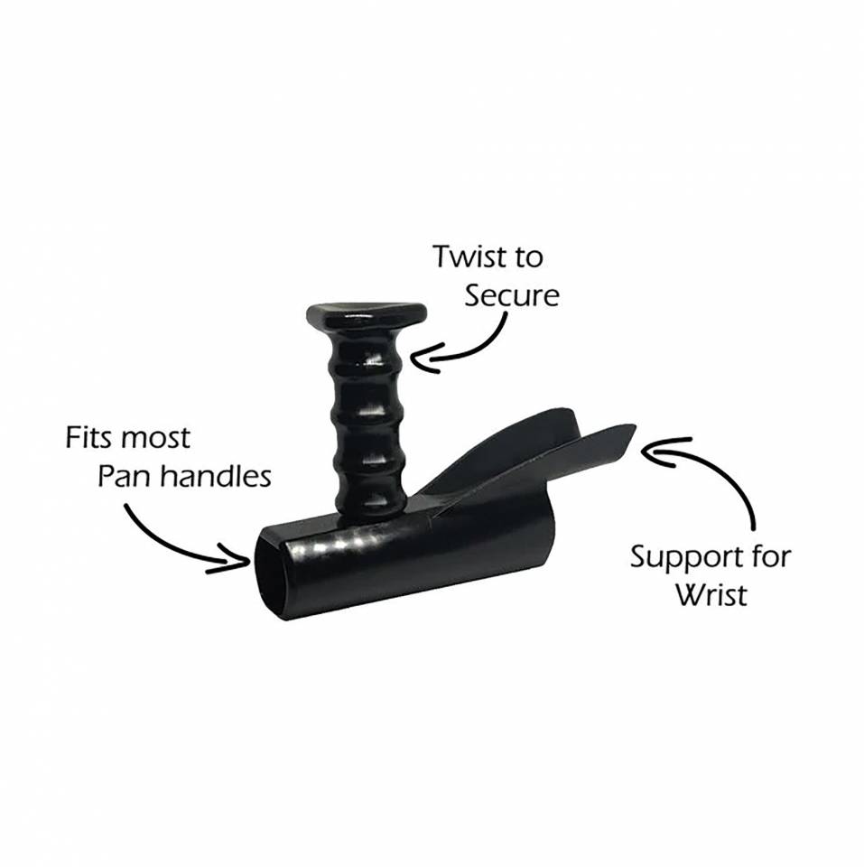  Pan Buddy™- Vertical Attachment for Pan Handle- Adds