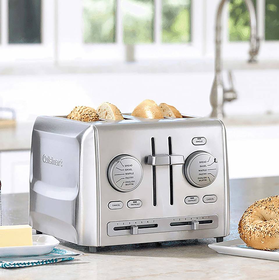 Cuisinart Stay 4-Slice Toaster, Stainless Steel, Toasters, Small Kitchen  Appliances, Kitchen Supplies, Foodservice, Open Catalog