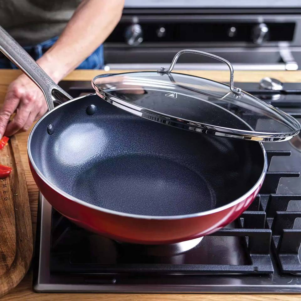 Red Volcano Ceramic Non-Stick Cookware Review - Consumer Reports