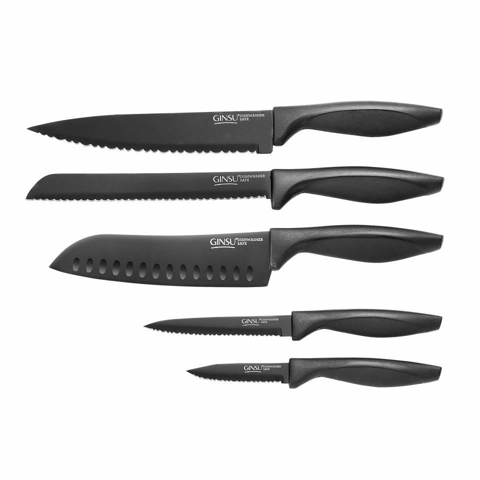 Ginsu Essential Series 5-piece knife set for $5.14 - Clark Deals