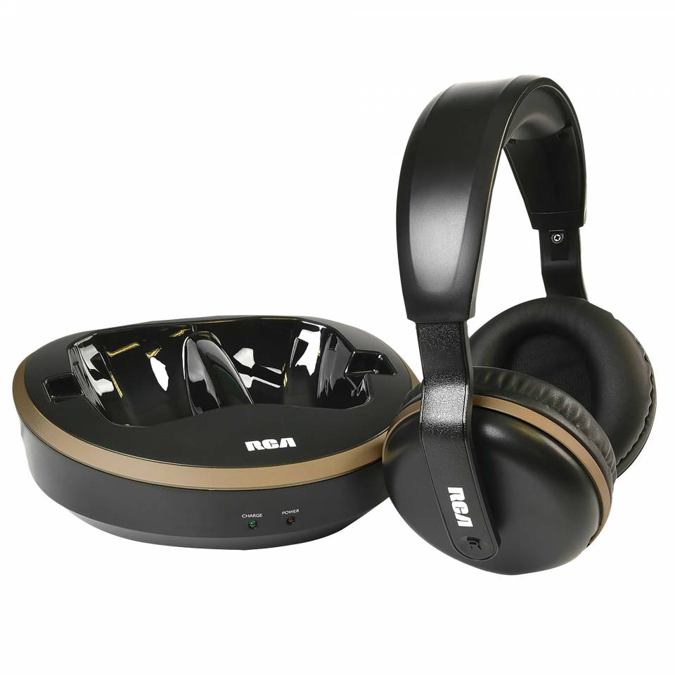 Rca wireless best sale tv headphones hp3090