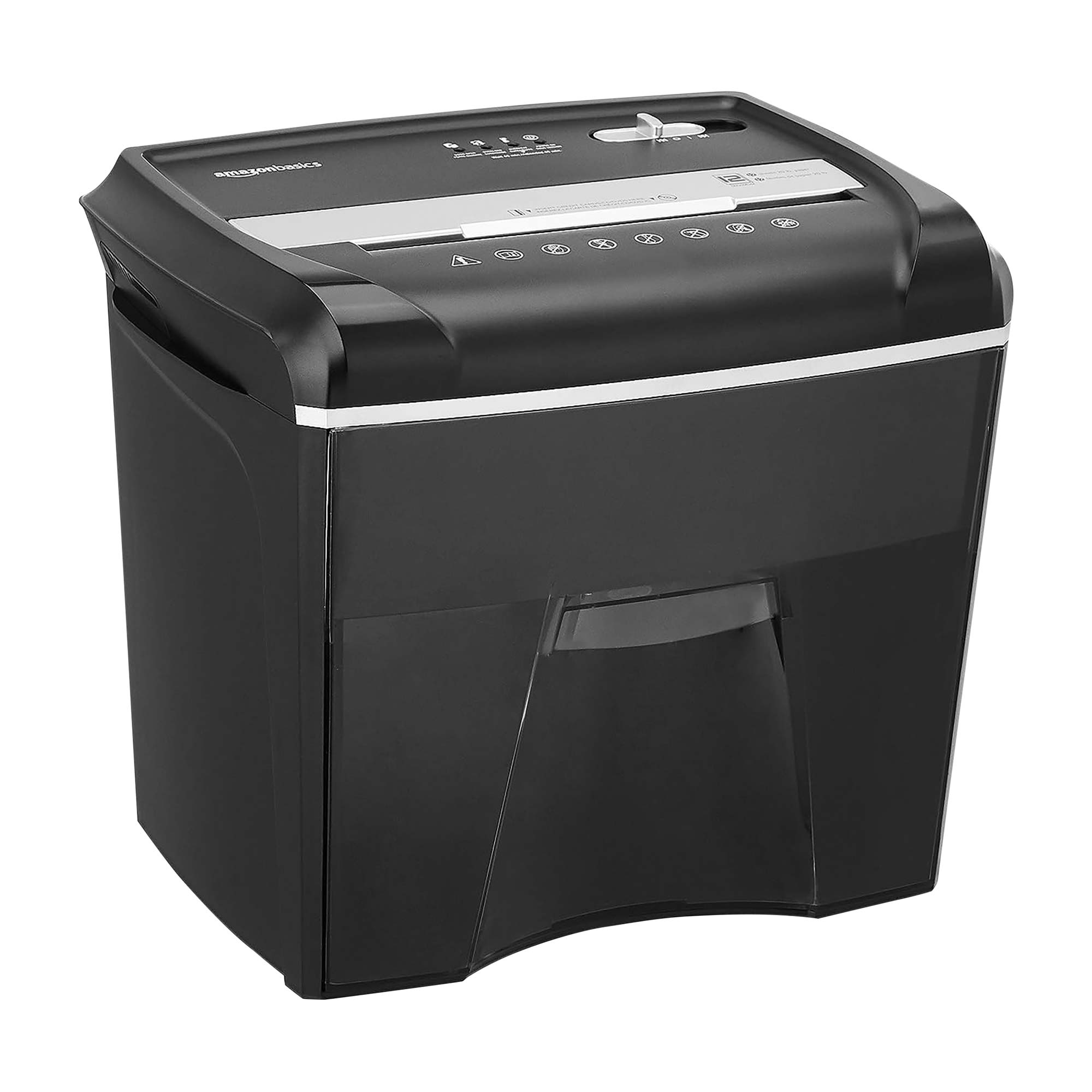 Basics 12-Sheet Professional Crosscut Paper Shredder