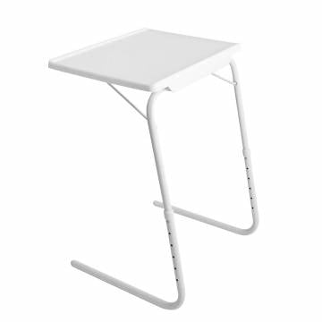 My Comfy TV Table Portable Tray Table - White