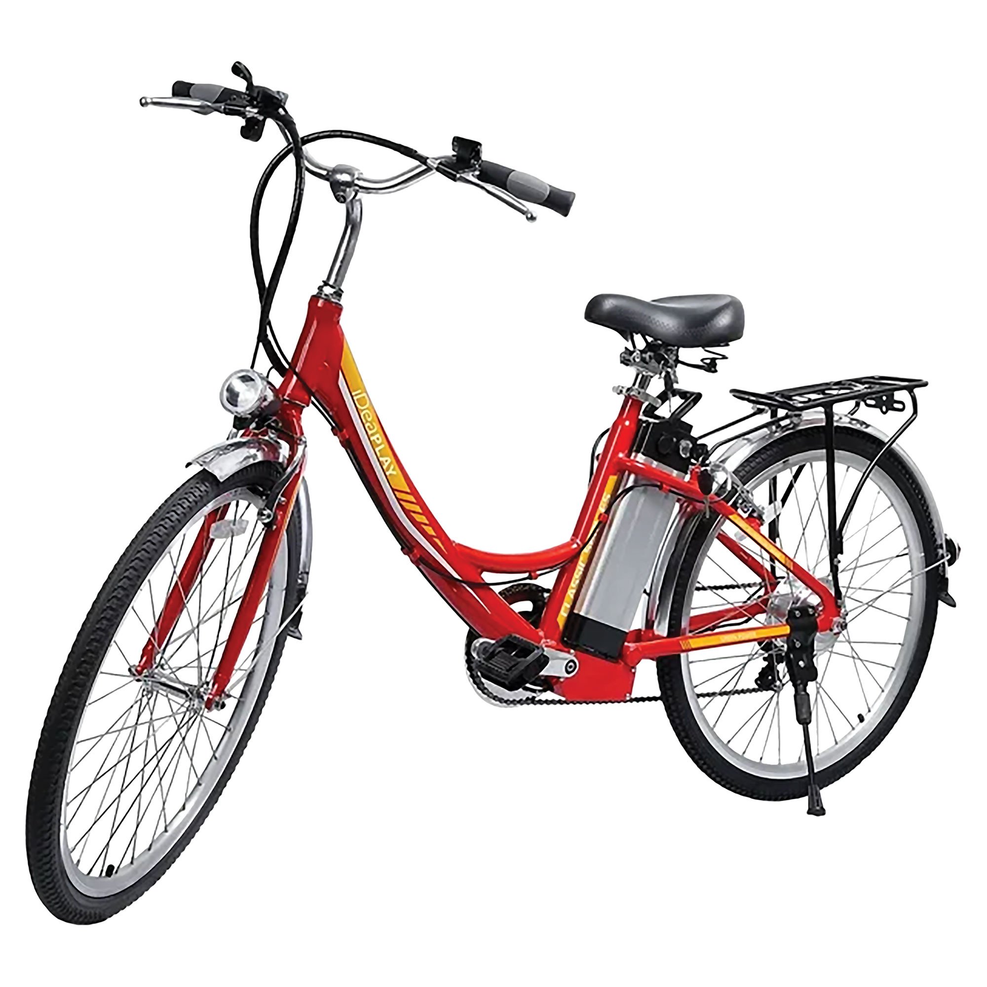 iDeaPlay 24" 250W Electric Bike - Red