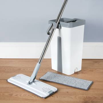 Flat Mop &amp; Bucket Set