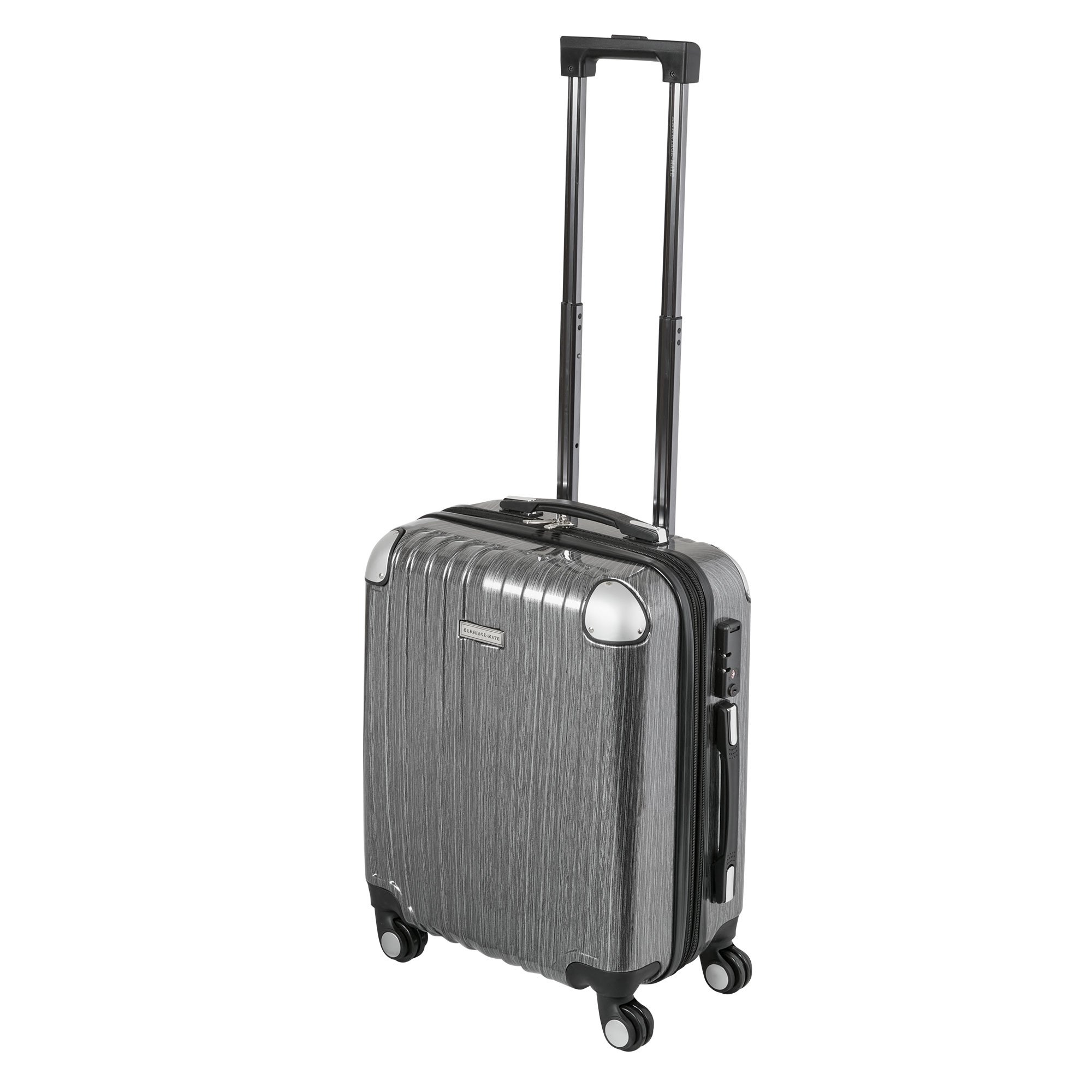 Hardside Carry-On Suitcase with Spin Wheels