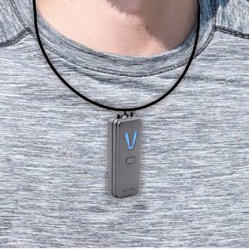 Personal Necklace Air Purifier - Silver