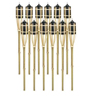 Mini Tiki Torches - 12 Pack