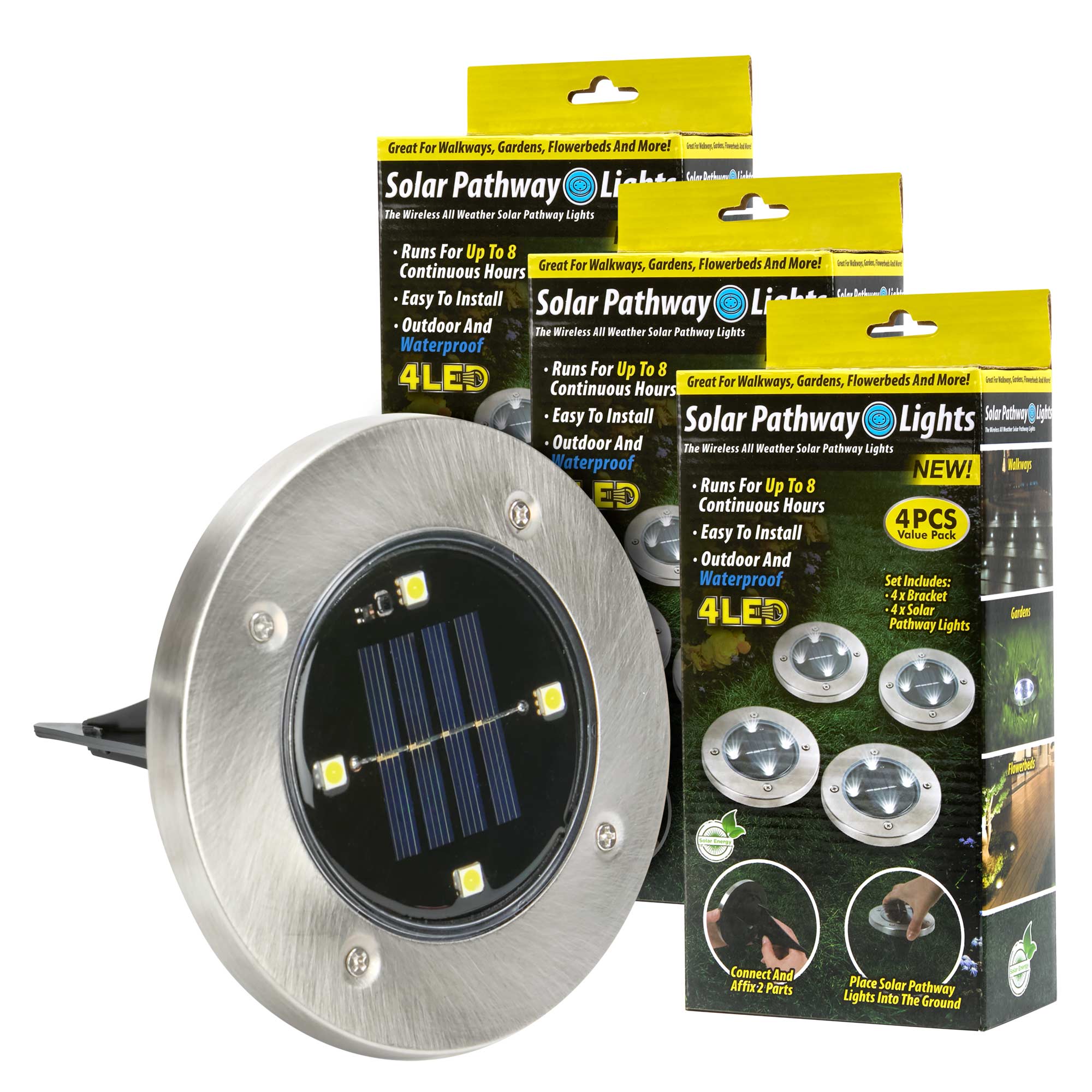 Solar Path Lights - 12 Pack