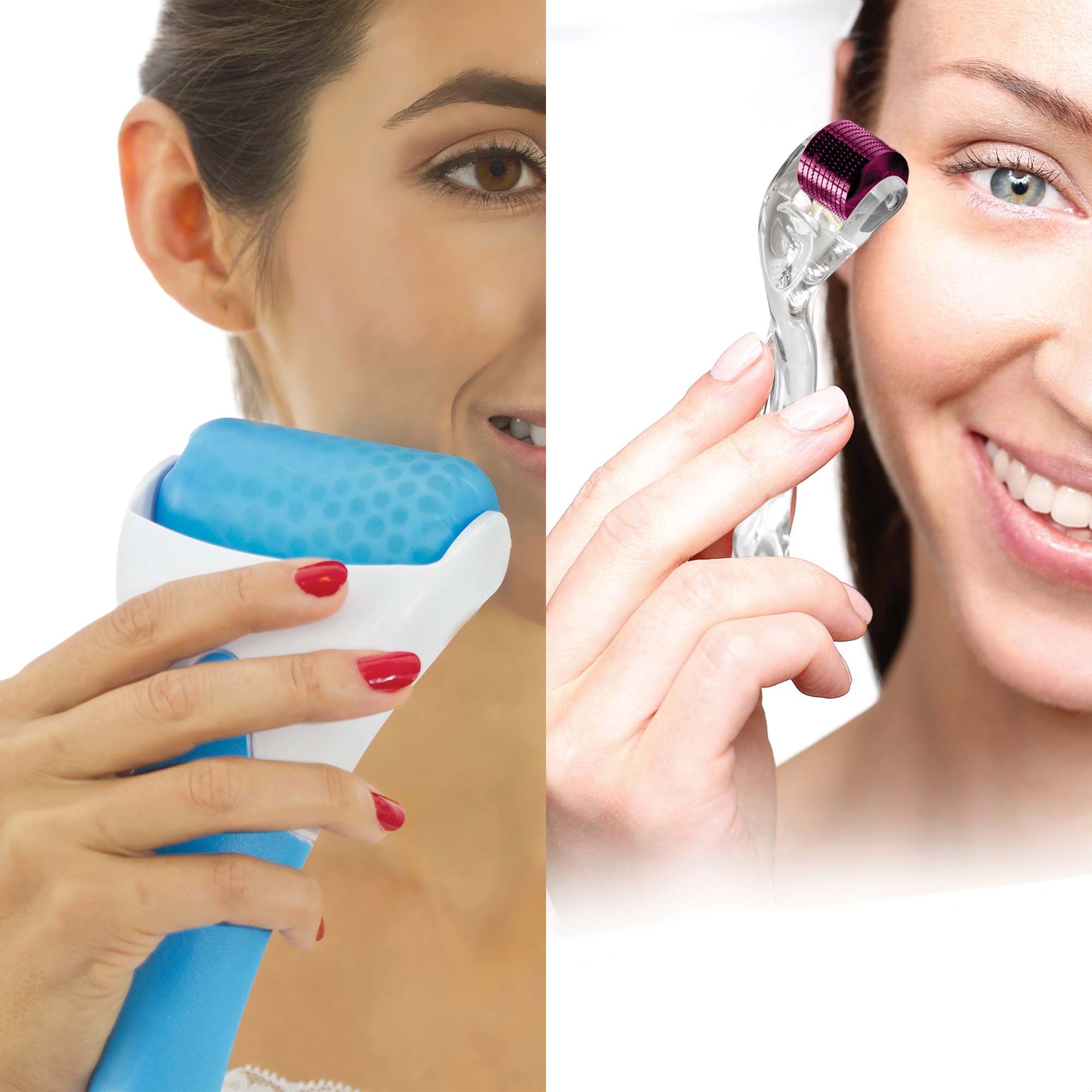 Derma Glow & Cool Ease Facial Rollers Kit