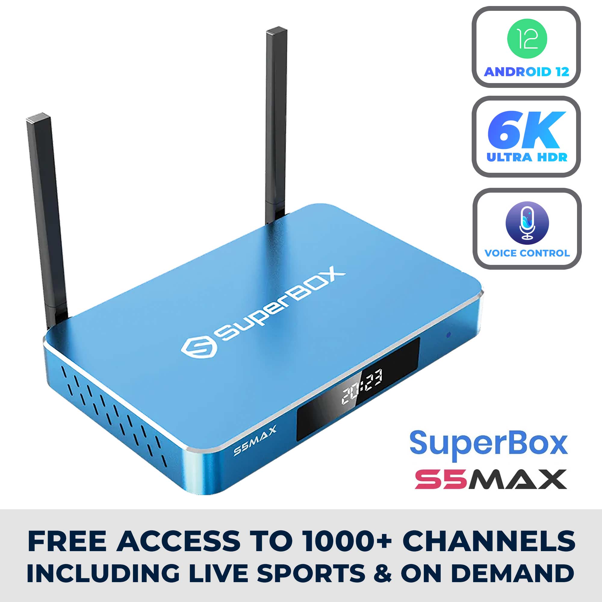 Superbox S5 Max Streaming Media Player