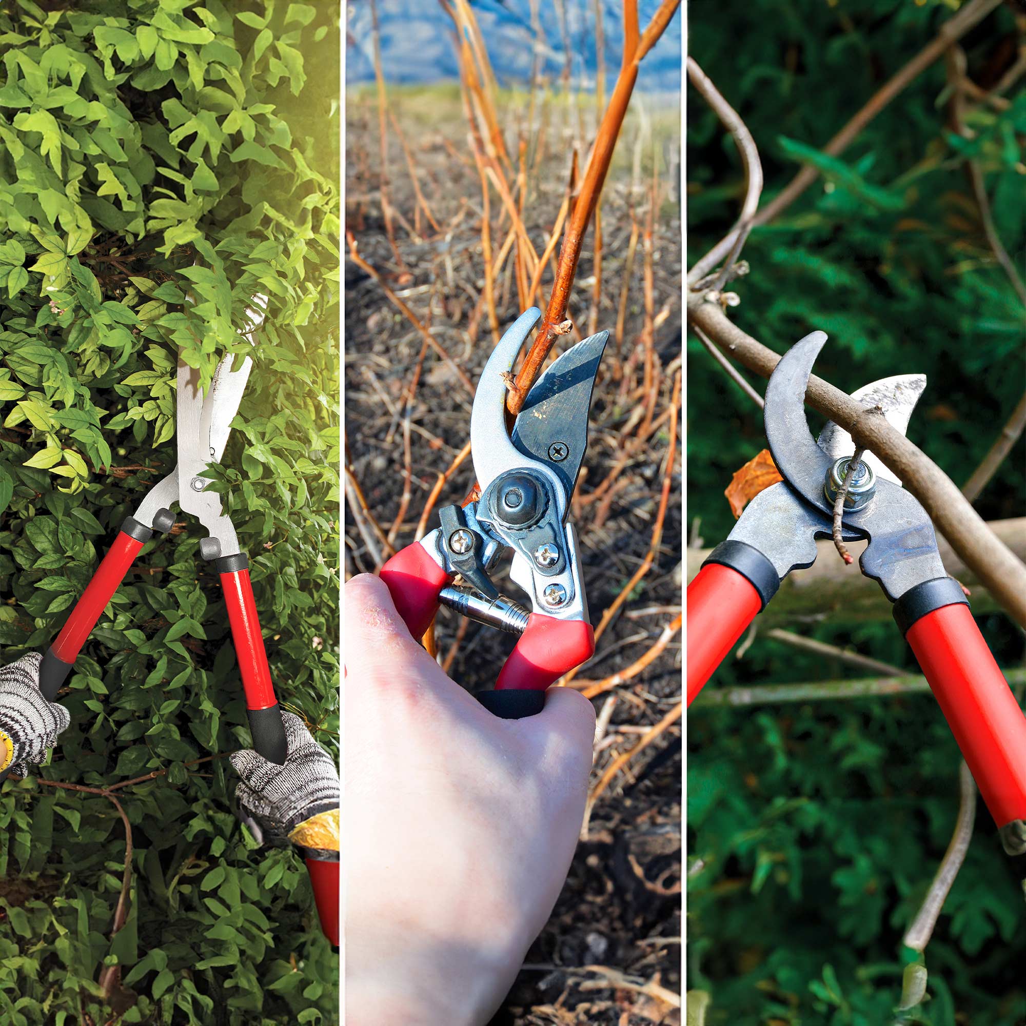 Aimco 3 Piece Garden Cutting Tool Set