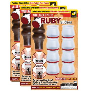 Ruby Furniture Sliders - 24 Pack