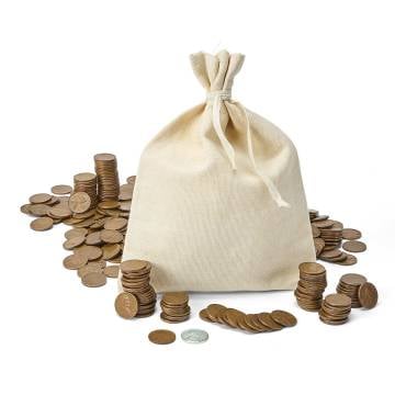 Bankers Bag - 500 Wheat Pennies