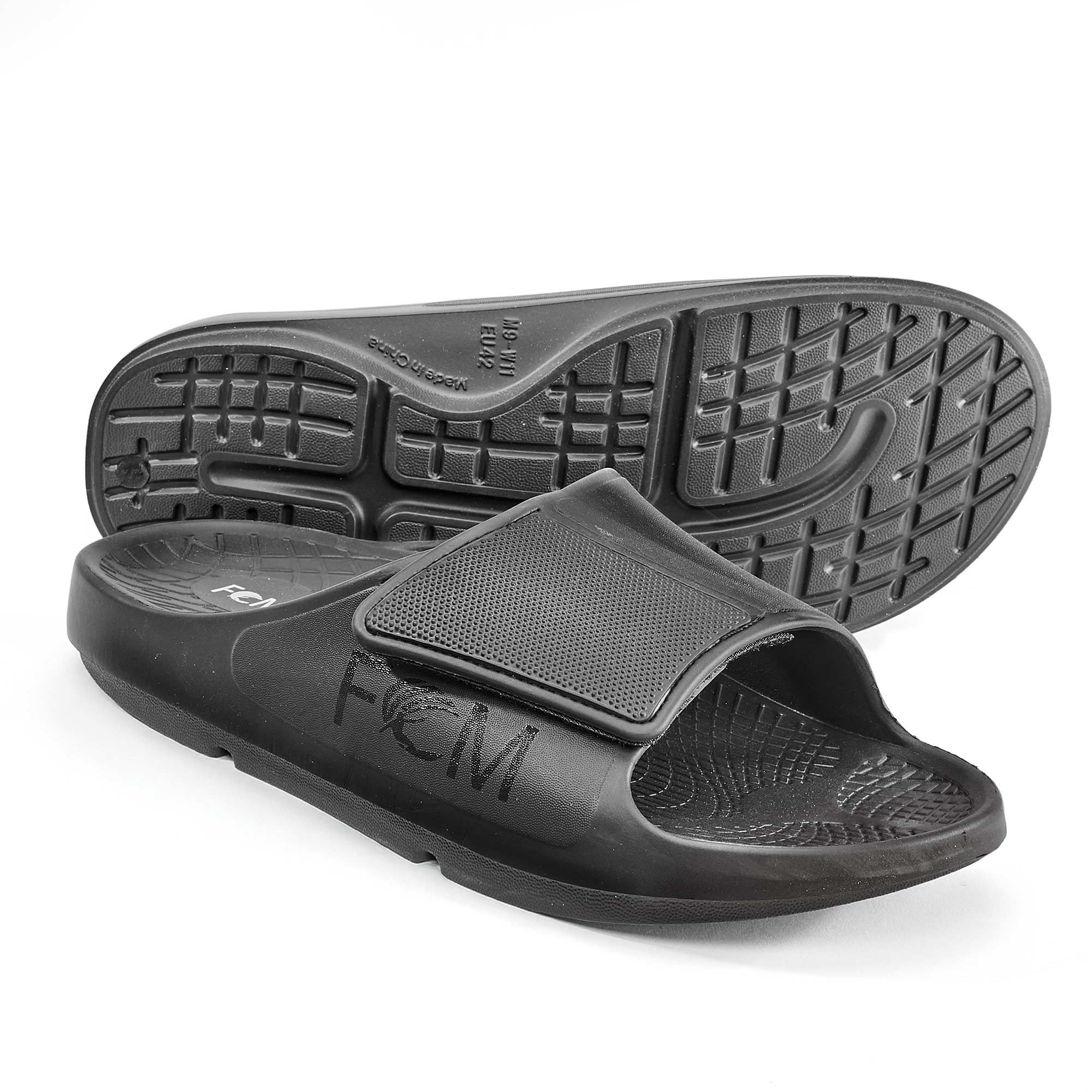 Island Surf Recovery Slides - Black