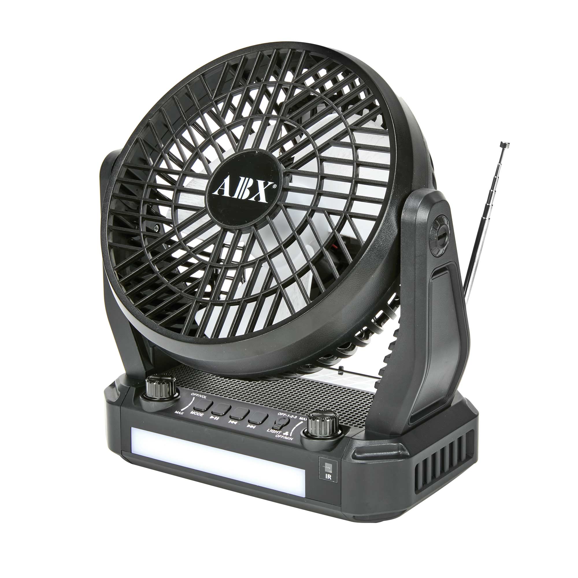 Portable Solar Fan/Radio