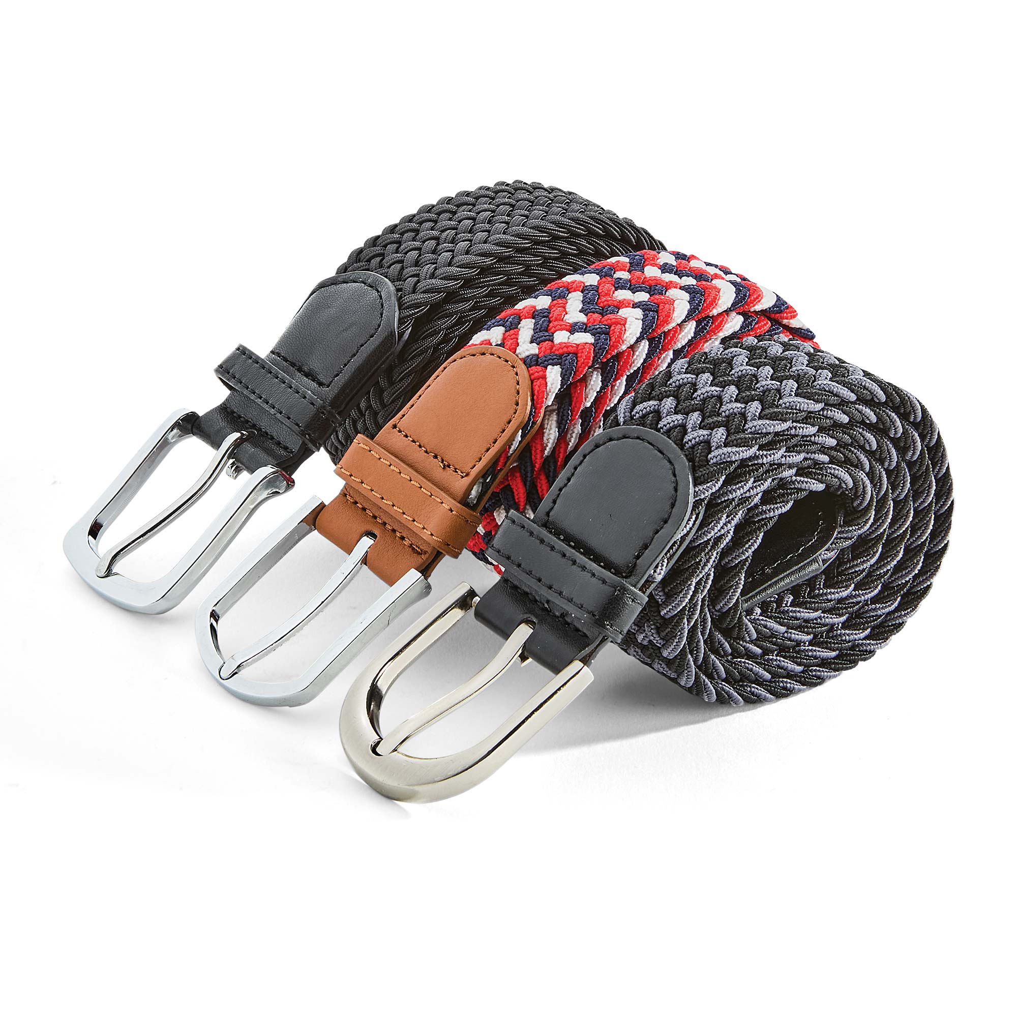 Woven Belt - 3 Pack