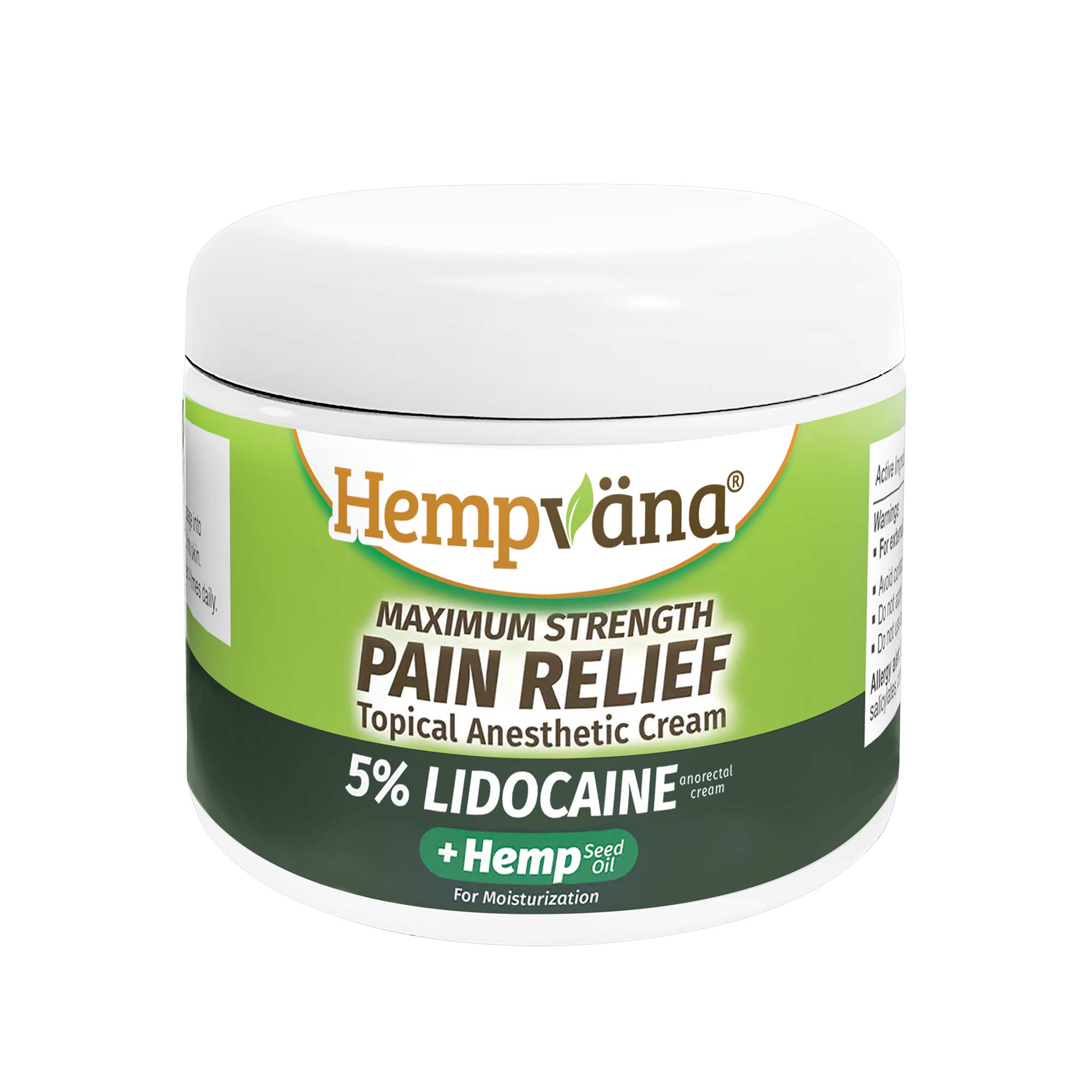 Hempvana Lidocaine Cream