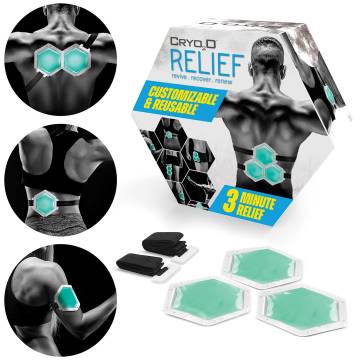 CryO2O Pain-Relief Hexagon Gel Pack