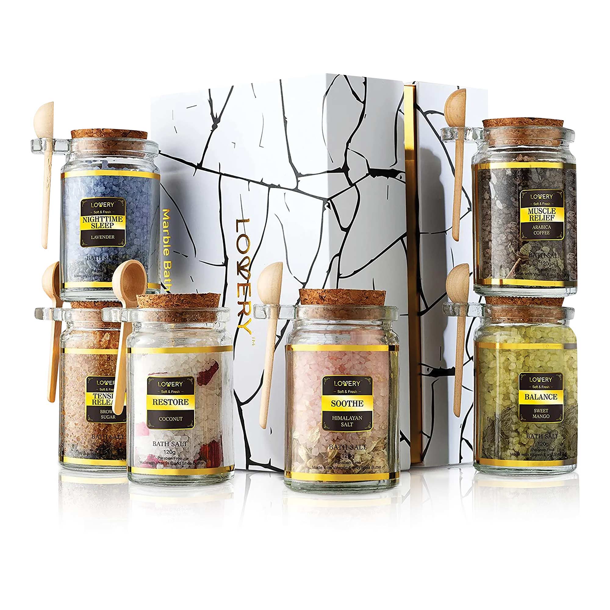 6-Piece Bath Salts Set