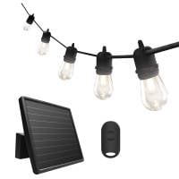 35' 15-LED Solar String Lights