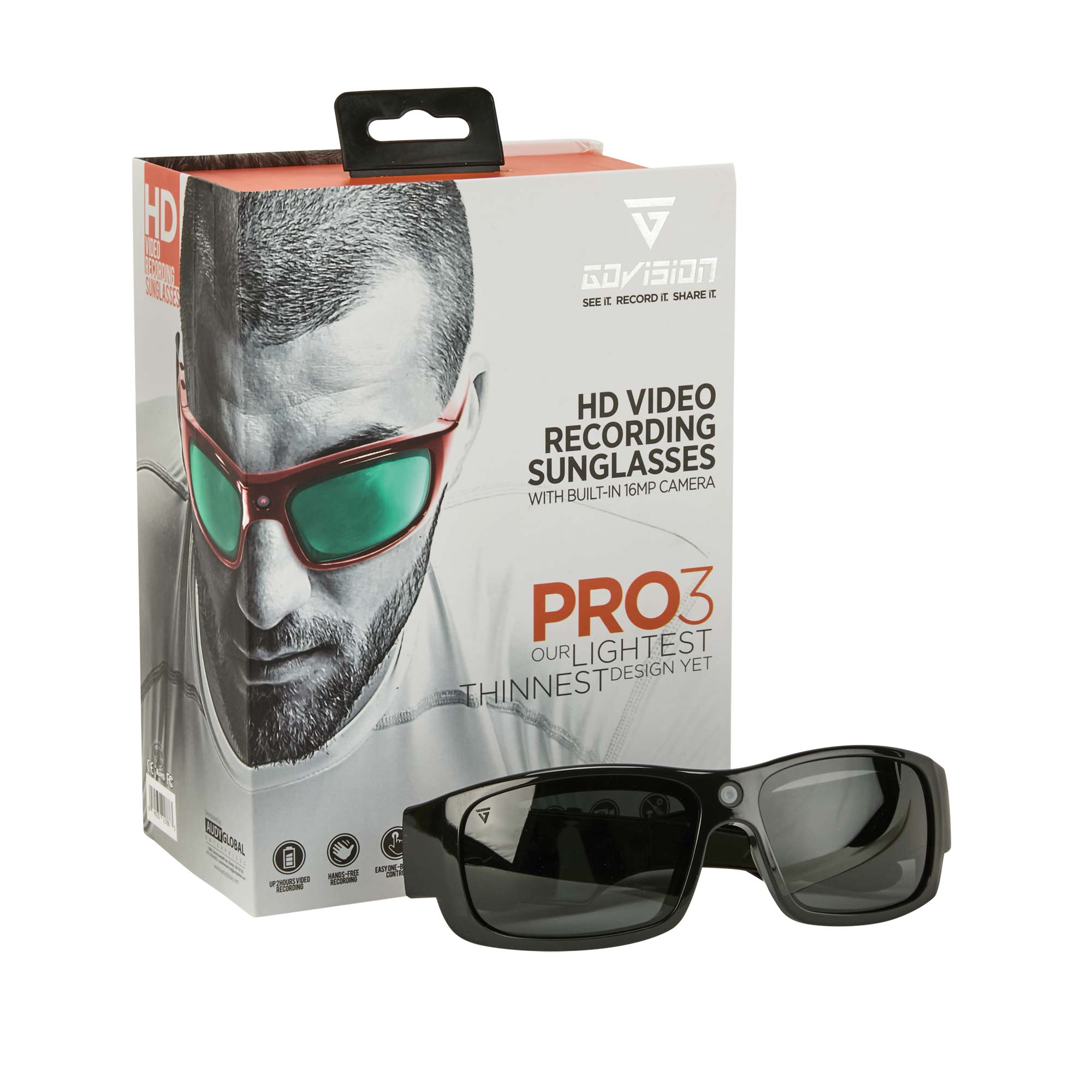 GoVision Pro Recording Sunglasses