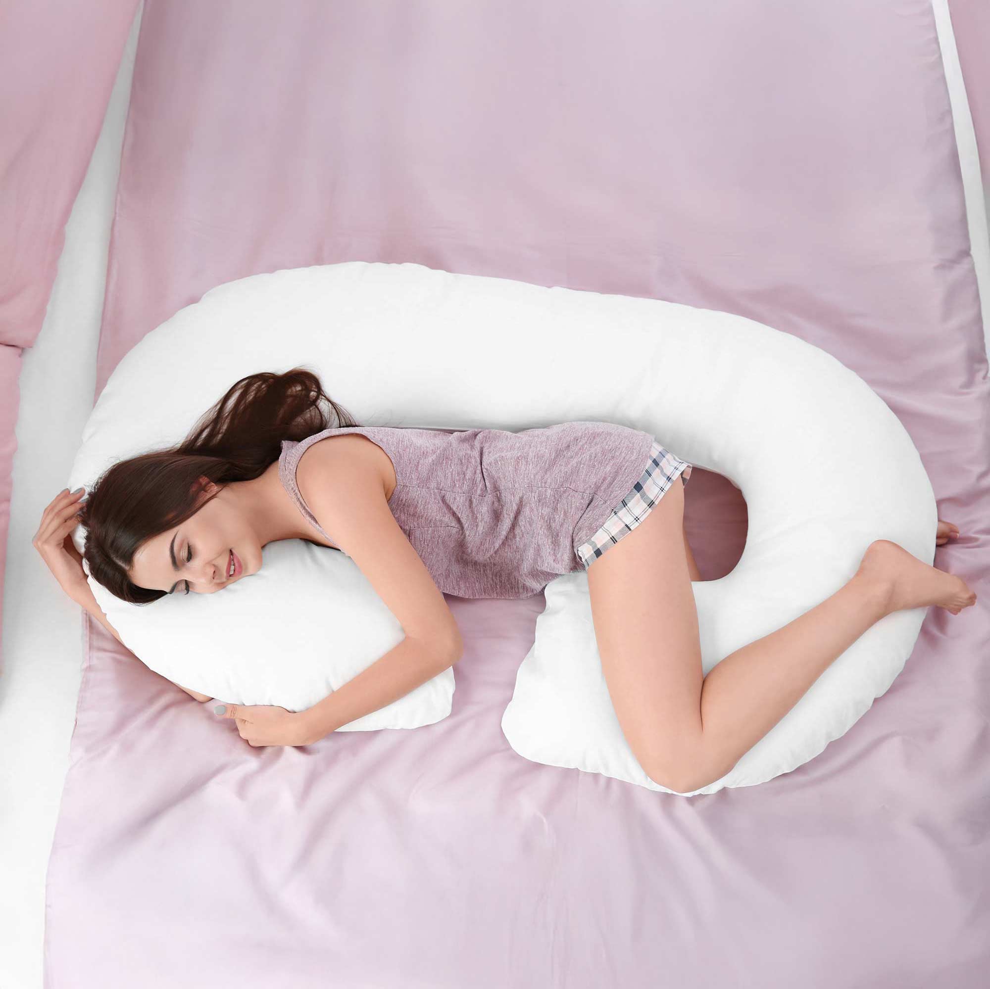 60" C-Shaped Body Pillow