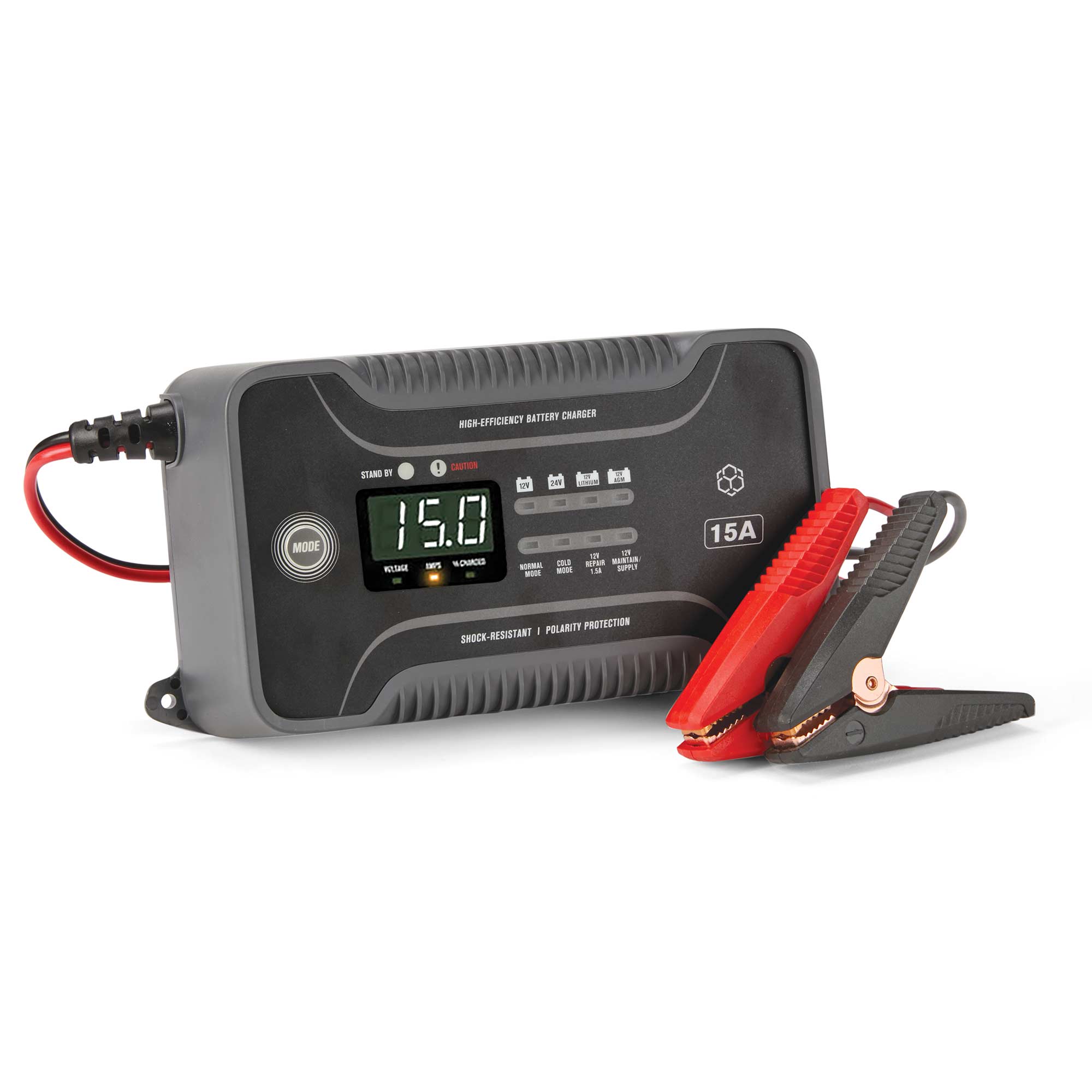 15A Battery Charger & Maintainer