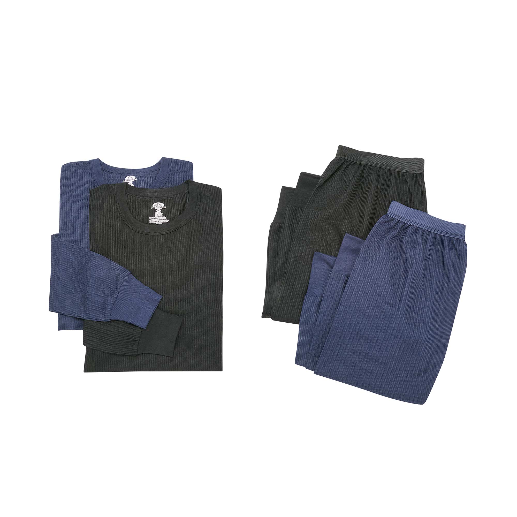 Men's Thermal Set - 2 Pack Blue/Black