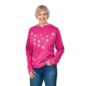 Women's Snowflake Sweatshirt