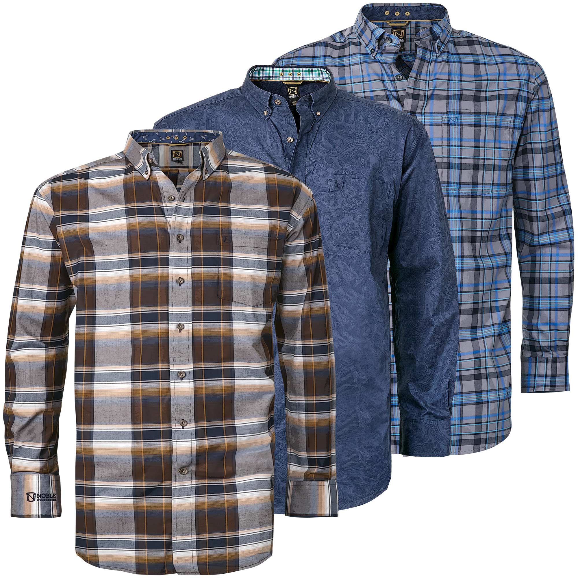 Noble Western Shirts - 3 Pack