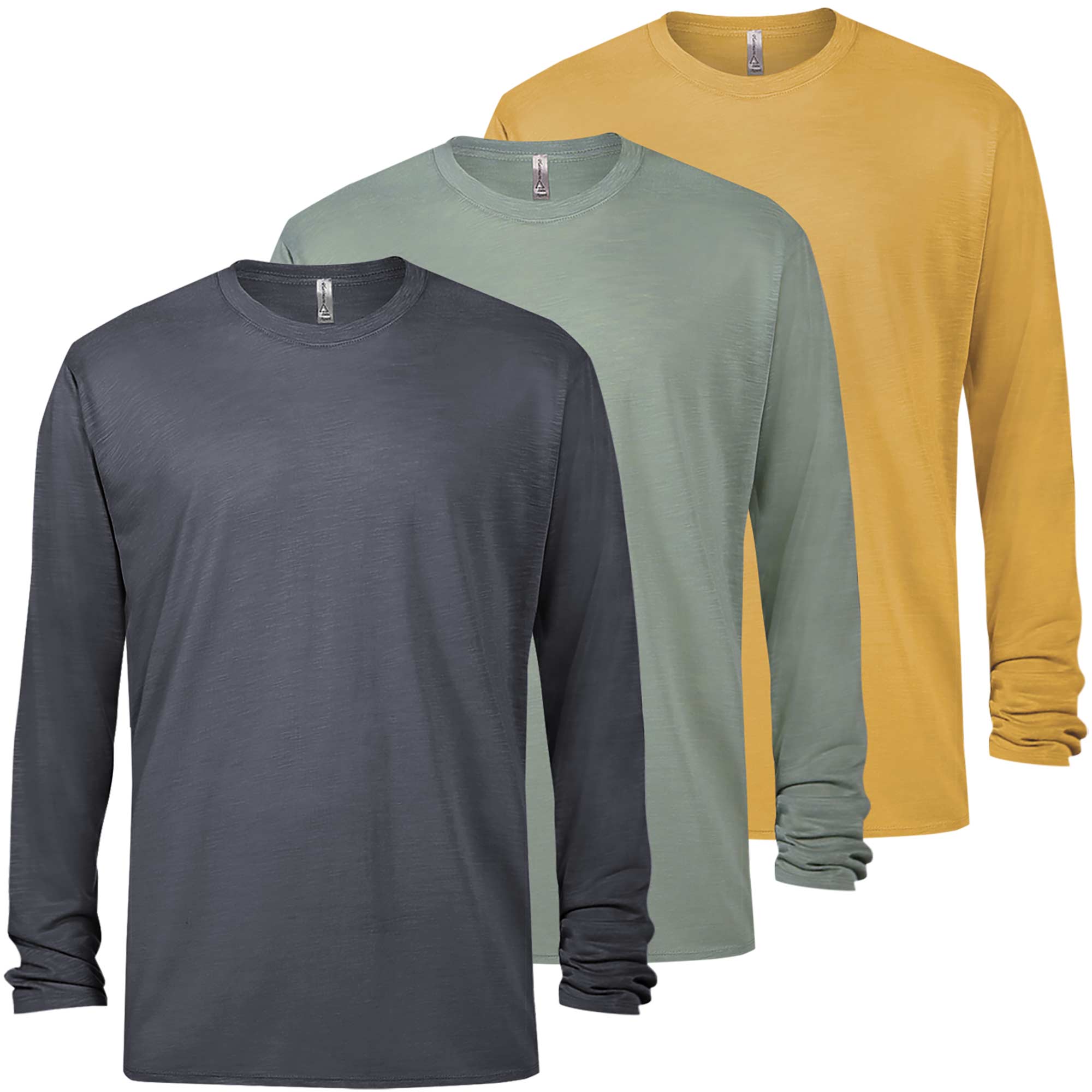 Men's Long-Sleeve Delta Tees - 3 Pack