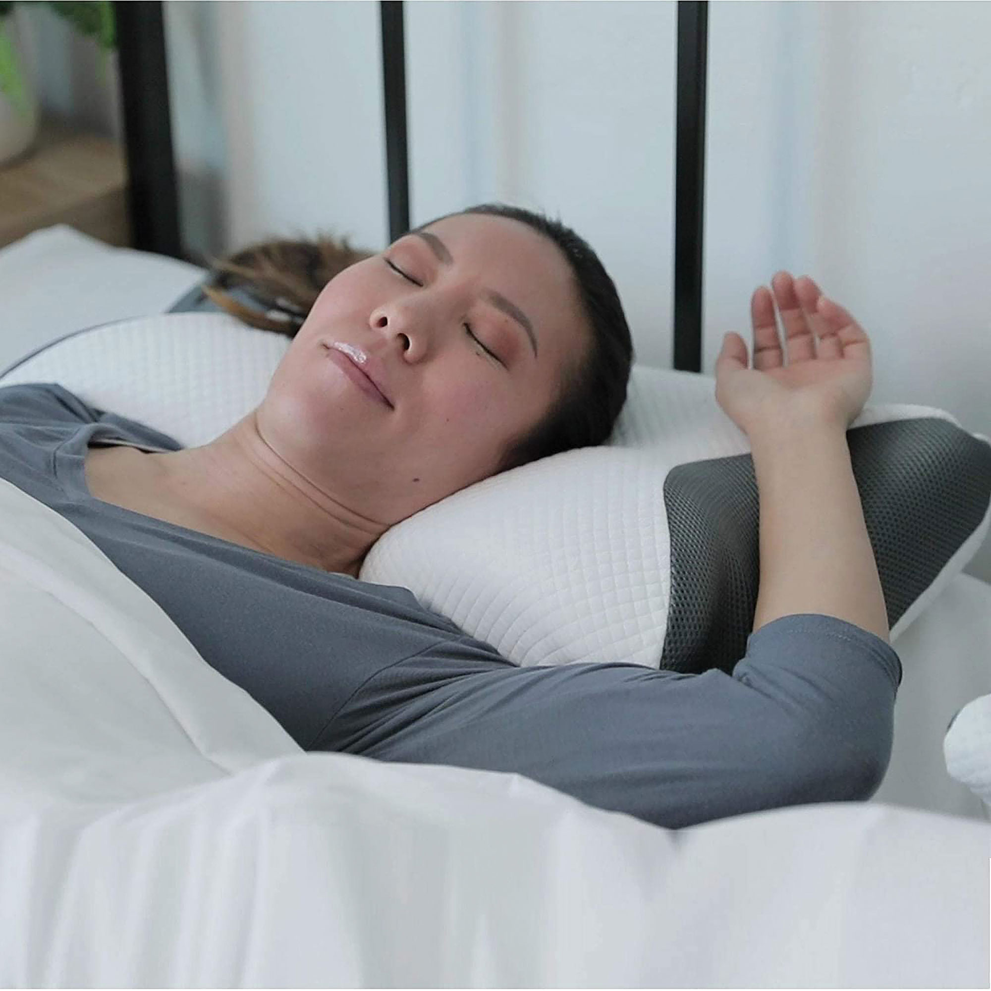 carbon memory foam pillow