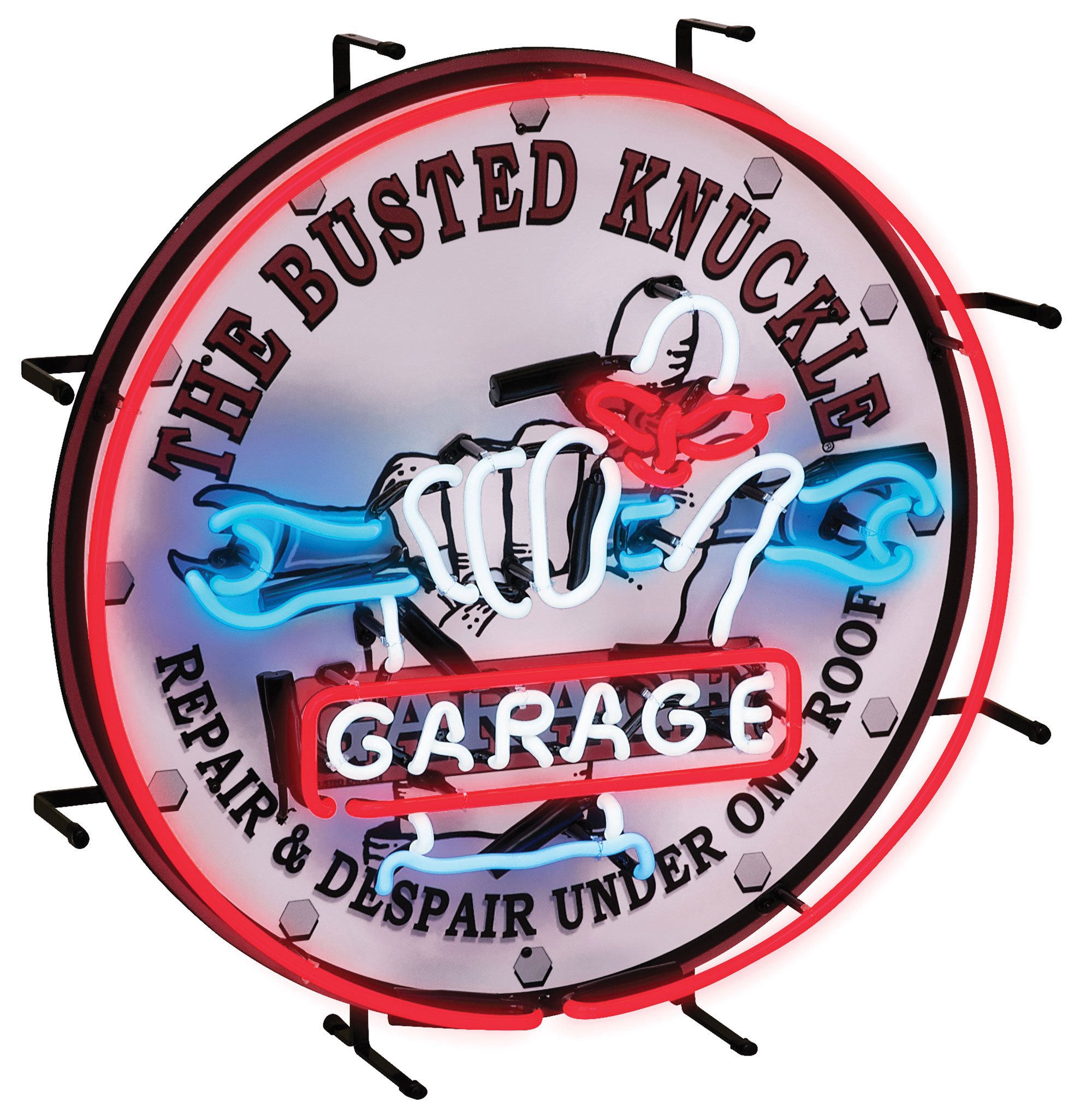 The Busted Knuckle Garage 24" Neon Sign