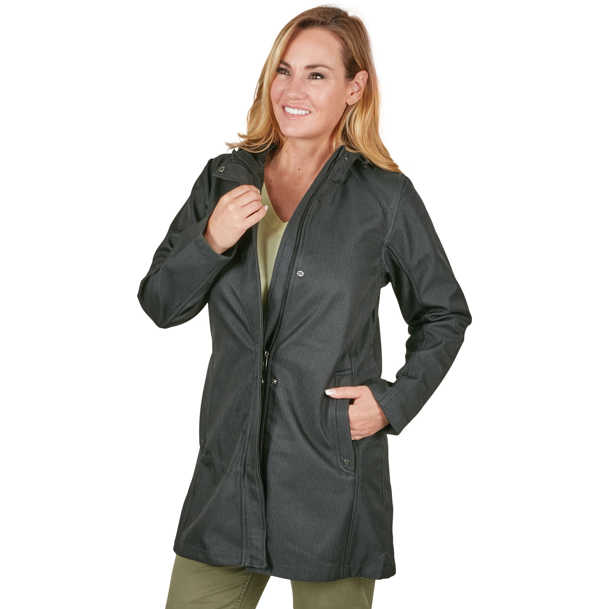 North End Ladies City Textured Jacket