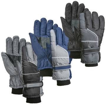 Men's Thinsulate Gloves - 3 Pack