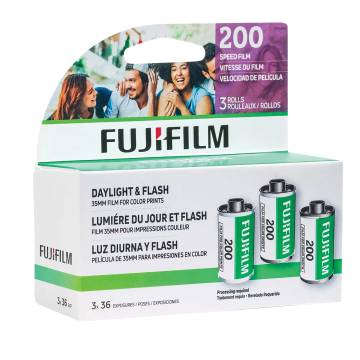 Fuji 200 Speed Film - 3 Pack