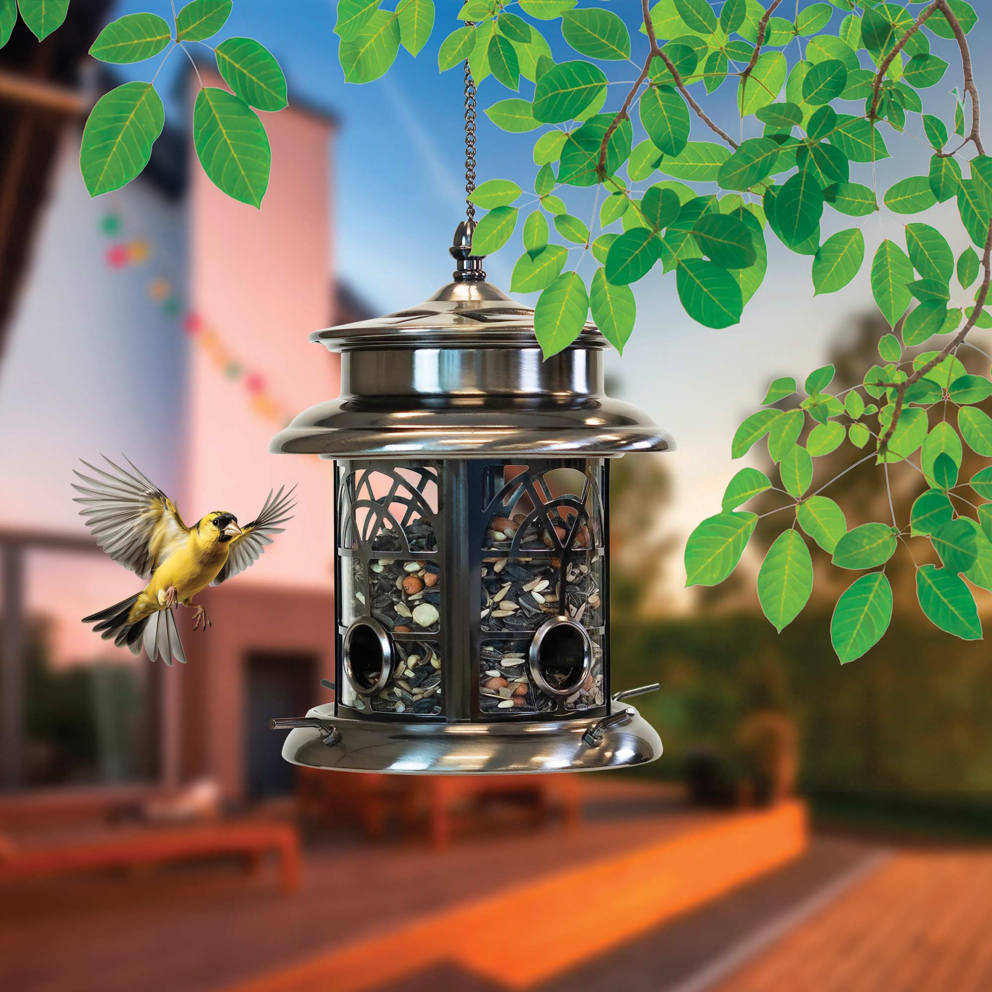 Sun-Ray Solar Bird Feeder