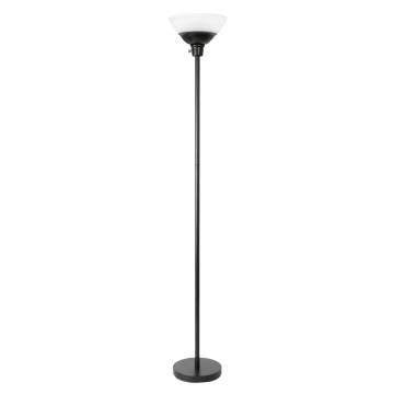 69&quot; Black Steel LED Floor Lamp