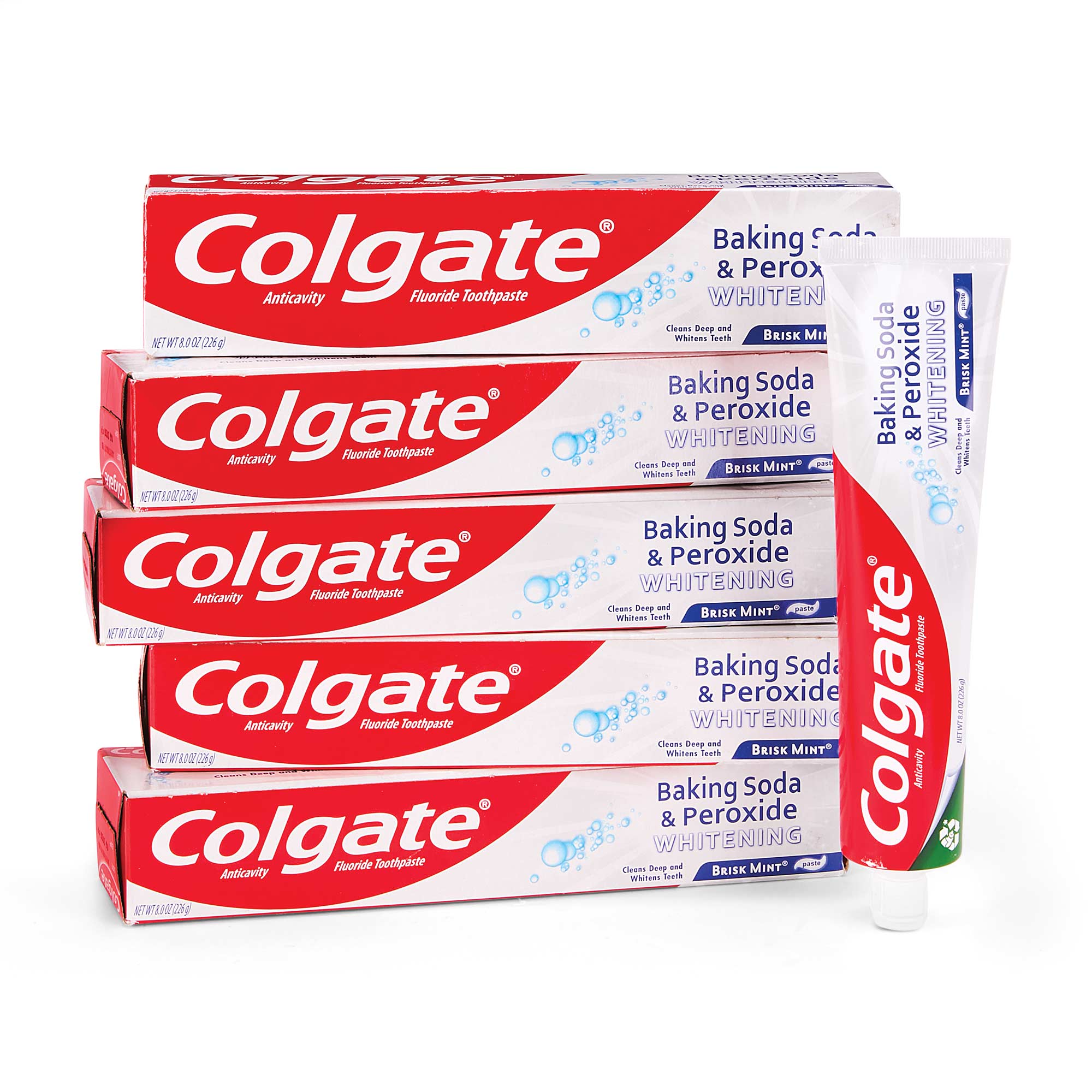 Colgate Teeth Whitening Toothpaste - 5 Tubes