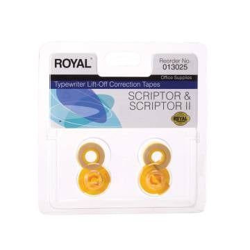 Royal Lift-Off Typewriter Correction Tape - 2 Pack