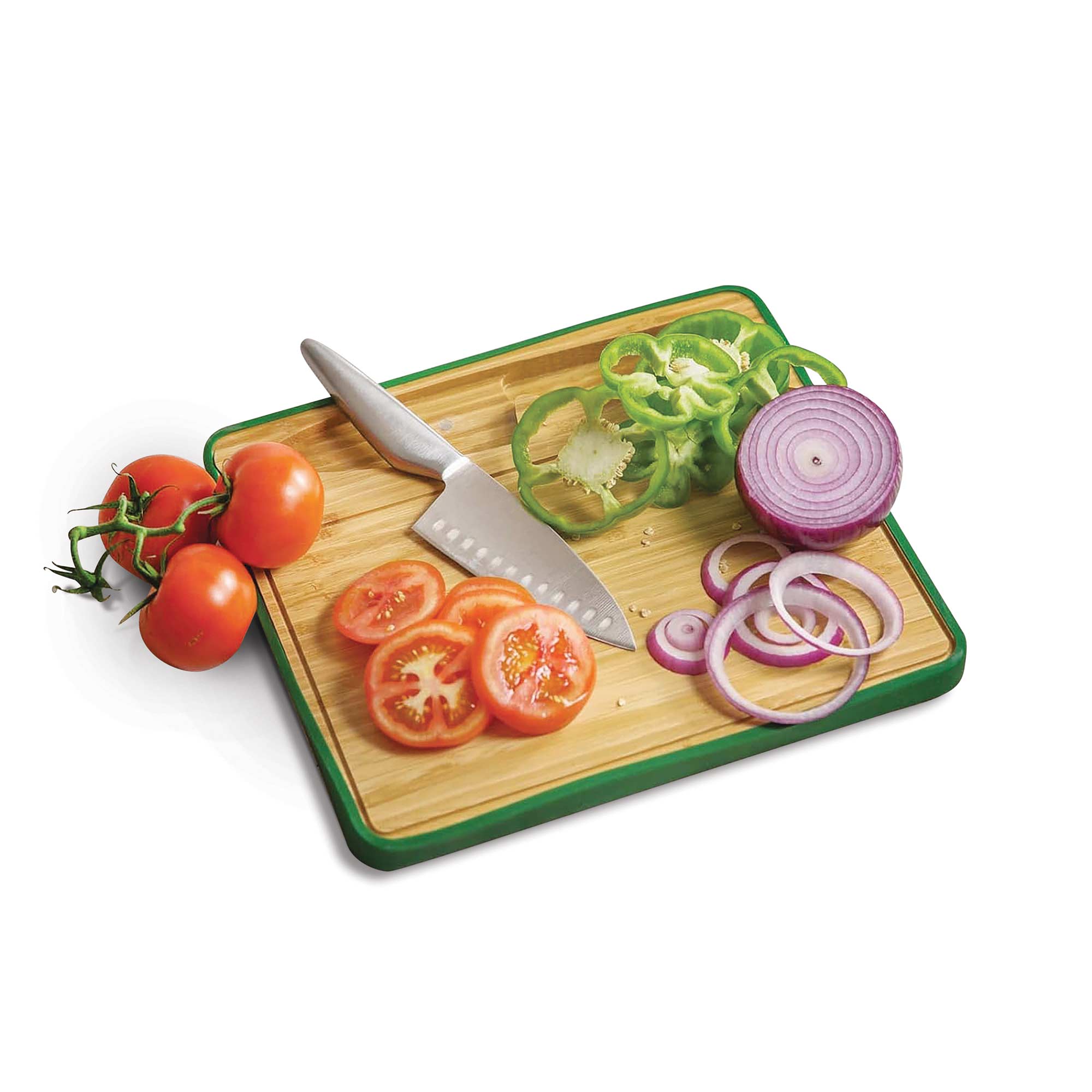 Switchback 13" x 12" Bamboo Cutting Board Kit