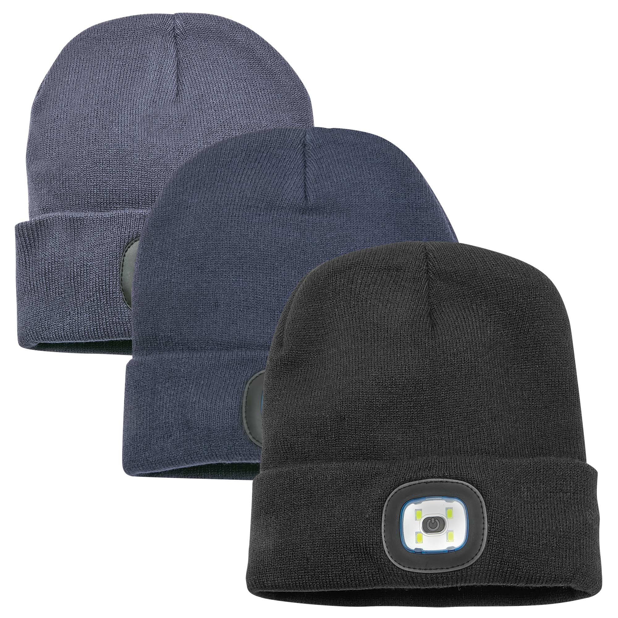 LED Beanie - 3 Pack