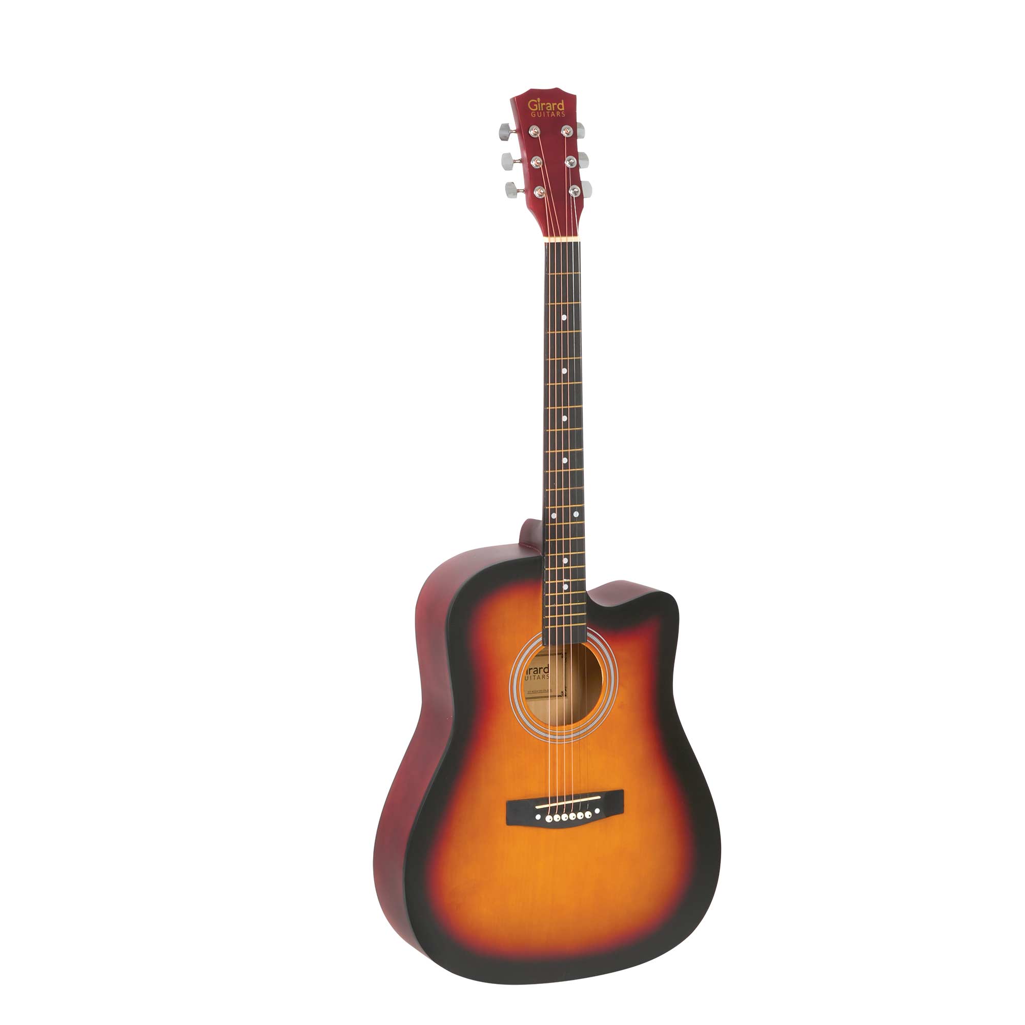 Girard Acoustic Guitar w/ Kit - Sunburst