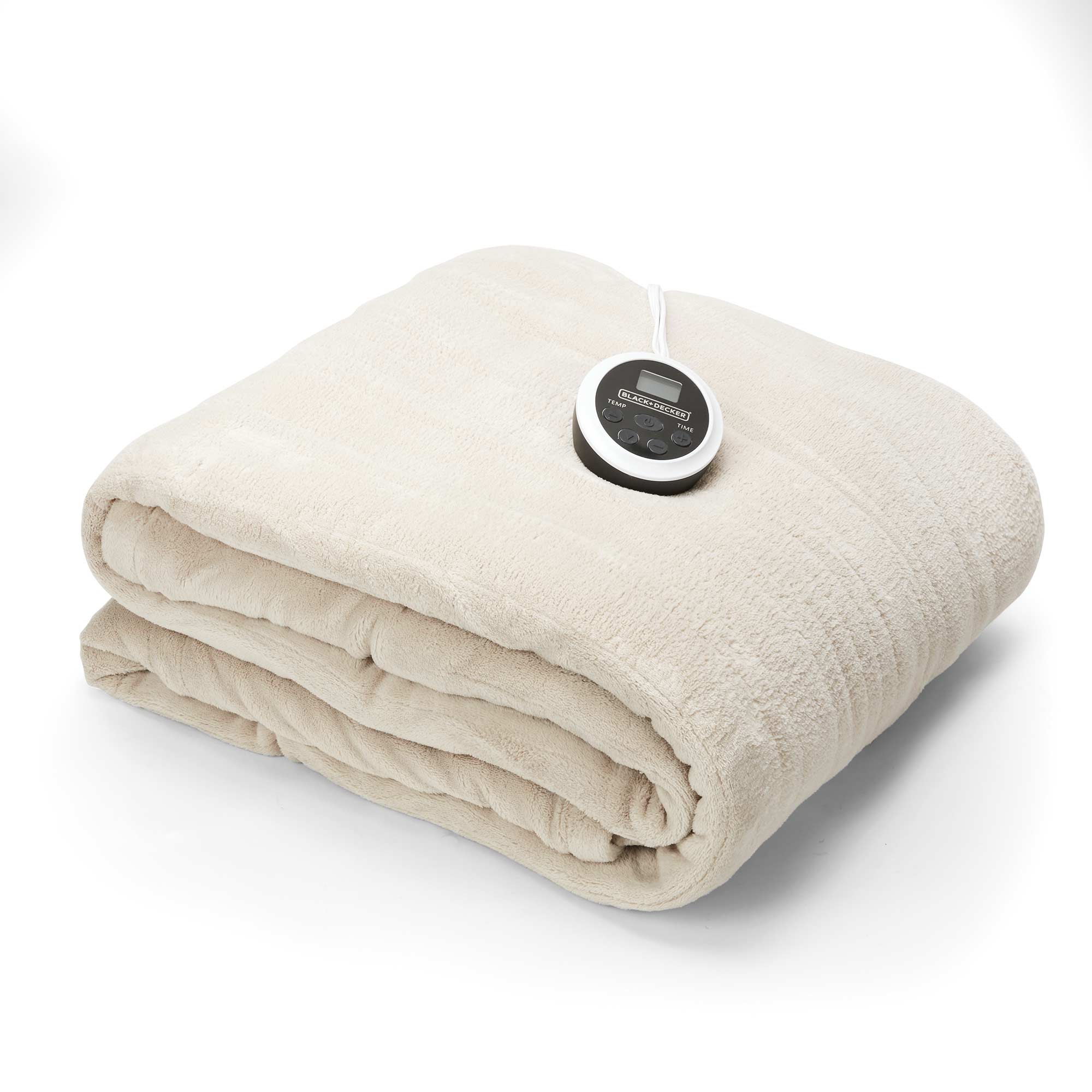 Twin Black & Decker Heated Bed Blanket - Cream