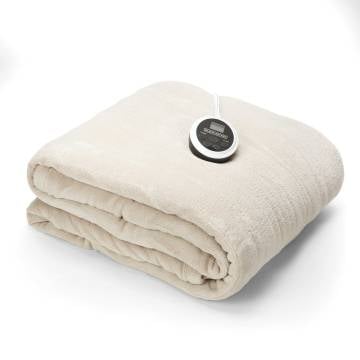 Twin Black &amp; Decker Heated Bed Blanket - Cream