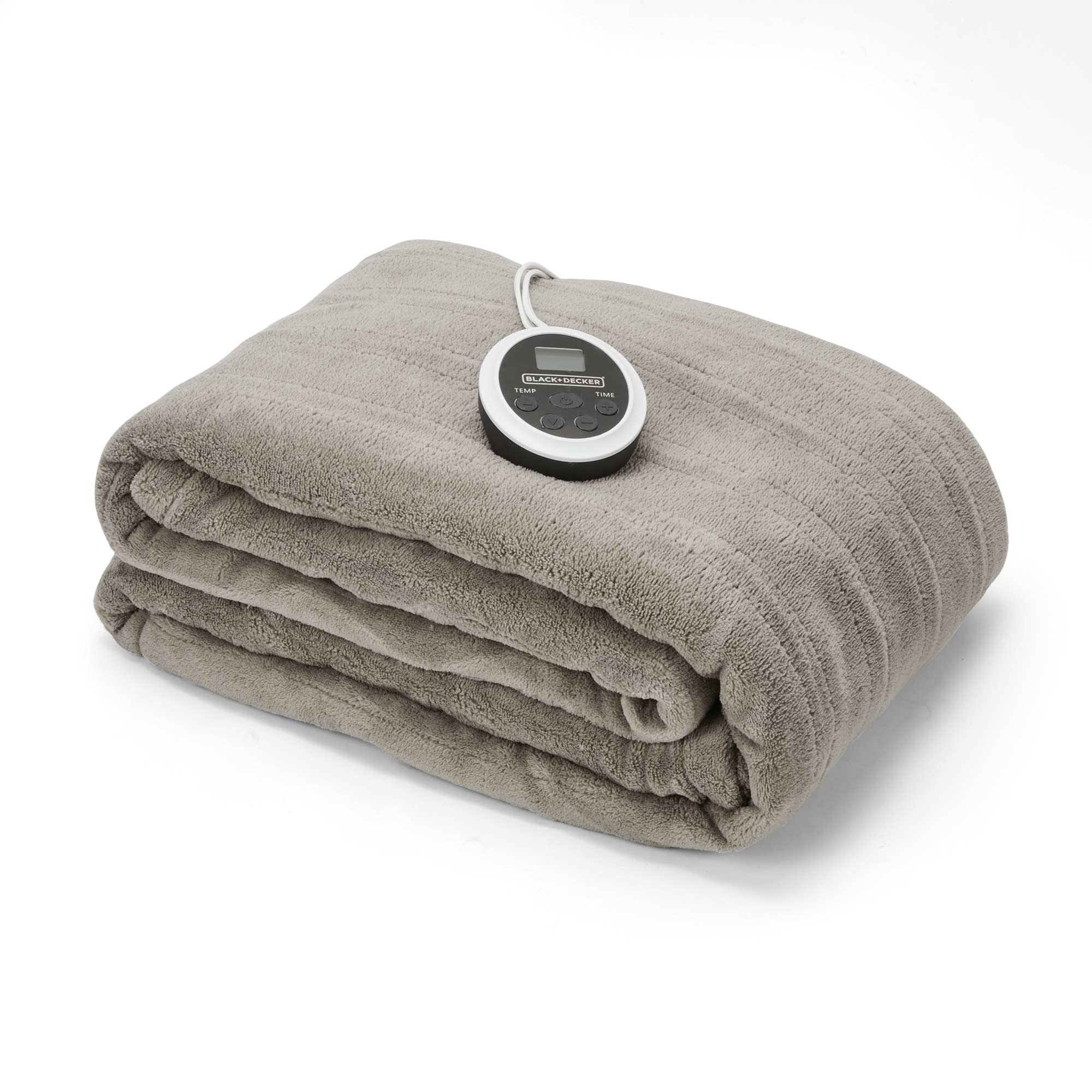 King Black & Decker Heated Bed Blanket - Grey