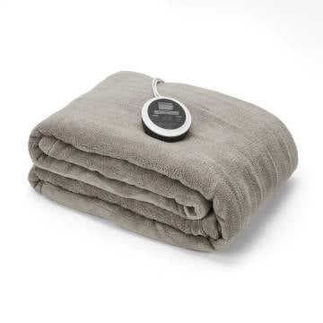 King Black &amp; Decker Heated Bed Blanket - Grey