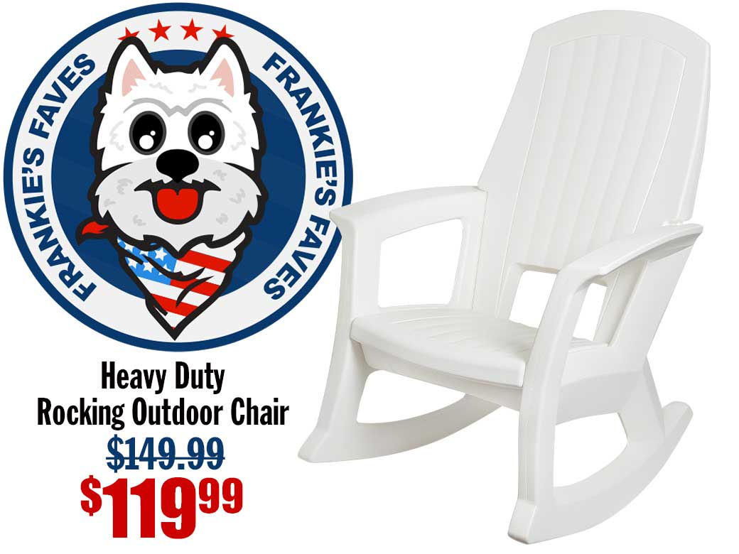 Rockaway Heavy Duty Rocking Outdoor Chair